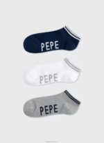 ⁦נשים 4N8XB548 Pepe Jeans שָׁחוֹר חזיית כותנה נמתחת⁩ – תמונה ⁦3⁩