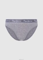 ⁦נשים 4N8XB548 Pepe Jeans שָׁחוֹר חזיית כותנה נמתחת⁩ – תמונה ⁦4⁩