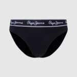 נשים 4N8XB550 Pepe Jeans שָׁחוֹר תחתון קלאסי עם לוגו מודפס