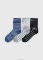 ⁦נשים 4N8XB559 Pepe Jeans רַב גרביים של 3 מארז⁩ – תמונה ⁦2⁩
