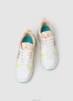 ⁦נשים 4N8XB576 Pepe Jeans לבן נעלי ריצה של brit pro bright⁩ – תמונה ⁦2⁩