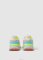 ⁦נשים 4N8XB576 Pepe Jeans לבן נעלי ריצה של brit pro bright⁩ – תמונה ⁦4⁩
