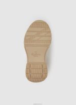 ⁦נשים 4N8XB580 Pepe Jeans אפרסק בהיר נעלי ספורט משולבות בנול בנסי⁩ – תמונה ⁦5⁩