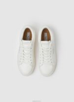 ⁦נשים 4N8XB586 Pepe Jeans לבן Adam match נעלי ספורט קלאסיות⁩ – תמונה ⁦2⁩