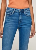 ⁦נשים 4N8XB58 Pepe Jeans דֵנִים ג'ינס בגזרה גבוהה של ריג'נט סקיני⁩ – תמונה ⁦3⁩