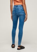⁦נשים 4N8XB58 Pepe Jeans דֵנִים ג'ינס בגזרה גבוהה של ריג'נט סקיני⁩ – תמונה ⁦4⁩