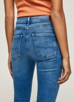 ⁦נשים 4N8XB58 Pepe Jeans דֵנִים ג'ינס בגזרה גבוהה של ריג'נט סקיני⁩ – תמונה ⁦5⁩