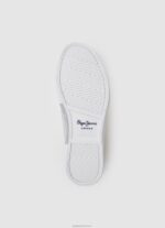 ⁦נשים 4N8XB598 Pepe Jeans וְרַדרַד נעלי ספורט בסיסיות מדגל קנטון⁩ – תמונה ⁦5⁩