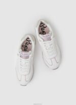 ⁦נשים 4N8XB599 Pepe Jeans לבן נעלי ספורט בסיסיות של Rusper Charm⁩ – תמונה ⁦2⁩