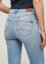 ⁦נשים 4N8XB59 Pepe Jeans דֵנִים ג'ינס מתרחב בגזרה גבוהה וילה⁩ – תמונה ⁦5⁩