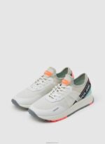 ⁦נשים 4N8XB606 Pepe Jeans לבן נעלי ספורט טכניות קיץ של joy tech⁩ – תמונה ⁦3⁩
