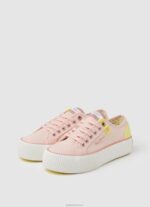 ⁦נשים 4N8XB607 Pepe Jeans עָלֵי כּוֹתֶרֶת נעלי ספורט פלטפורמת אוטיס סאן⁩ – תמונה ⁦3⁩