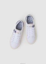 ⁦נשים 4N8XB608 Pepe Jeans לבן נעלי ספורט פלטפורמת אוטיס סאן⁩ – תמונה ⁦2⁩
