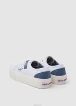 ⁦נשים 4N8XB608 Pepe Jeans לבן נעלי ספורט פלטפורמת אוטיס סאן⁩ – תמונה ⁦4⁩