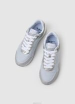 ⁦נשים 4N8XB610 Pepe Jeans כסף נעלי ריצה של אלבל לונדון⁩ – תמונה ⁦2⁩