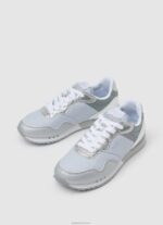 ⁦נשים 4N8XB610 Pepe Jeans כסף נעלי ריצה של אלבל לונדון⁩ – תמונה ⁦3⁩