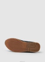⁦נשים 4N8XB611 Pepe Jeans שָׁחוֹר נעלי ספורט משולבות לונדון טרוי⁩ – תמונה ⁦5⁩