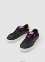 ⁦נשים 4N8XB613 Pepe Jeans שָׁחוֹר נעלי ספורט בסיסיות של Adams ari⁩ – תמונה ⁦3⁩