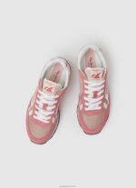 ⁦נשים 4N8XB614 Pepe Jeans וָרוֹד נעלי ספורט משולבות brit heritage⁩ – תמונה ⁦2⁩