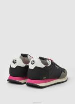 ⁦נשים 4N8XB619 Pepe Jeans שָׁחוֹר נעלי ריצה של natch⁩ – תמונה ⁦4⁩