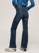 ⁦נשים 4N8XB61 Pepe Jeans דֵנִים ג'ינס מתרחב בגזרה גבוהה וילה⁩ – תמונה ⁦4⁩