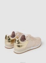 ⁦נשים 4N8XB624 Pepe Jeans פָּנִים נעלי ספורט משולבות חלק לונדון⁩ – תמונה ⁦4⁩