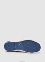 ⁦נשים 4N8XB627 Pepe Jeans כחול מפעל סניקרס קנבס ג'ינס של קנטון⁩ – תמונה ⁦5⁩