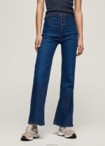 ⁦נשים 4N8XB62 Pepe Jeans דֵנִים ג'ינס בגזרה גבוהה וילה מתרחבת⁩ – תמונה ⁦2⁩