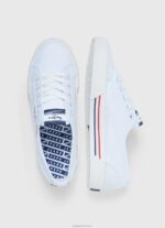 ⁦נשים 4N8XB636 Pepe Jeans לבן סניקרס בייסיק של בריידי⁩ – תמונה ⁦3⁩