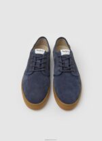 ⁦נשים 4N8XB638 Pepe Jeans חיל הים נעלי ספורט מעור קולין⁩ – תמונה ⁦2⁩