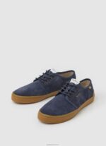 ⁦נשים 4N8XB638 Pepe Jeans חיל הים נעלי ספורט מעור קולין⁩ – תמונה ⁦3⁩