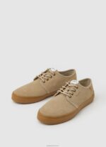 ⁦נשים 4N8XB639 Pepe Jeans חוֹל נעלי ספורט מעור קולין⁩ – תמונה ⁦3⁩