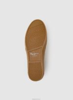 ⁦נשים 4N8XB639 Pepe Jeans חוֹל נעלי ספורט מעור קולין⁩ – תמונה ⁦5⁩