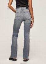 ⁦נשים 4N8XB63 Pepe Jeans דֵנִים ג'ינס מתרחב בגזרה גבוהה של דיון⁩ – תמונה ⁦4⁩