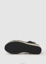 ⁦נשים 4N8XB643 Pepe Jeans שָׁחוֹר סנדלי טריז של מותג witney⁩ – תמונה ⁦5⁩