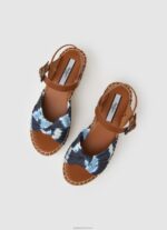 ⁦נשים 4N8XB644 Pepe Jeans ים עמוק סנדלי טריז של witney dye⁩ – תמונה ⁦2⁩
