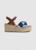 נשים 4N8XB644 Pepe Jeans ים עמוק סנדלי טריז של witney dye