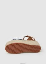 ⁦נשים 4N8XB644 Pepe Jeans ים עמוק סנדלי טריז של witney dye⁩ – תמונה ⁦5⁩