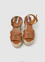 ⁦נשים 4N8XB645 Pepe Jeans לְהִשְׁתַזֵף סנדלי עור טפי דיי⁩ – תמונה ⁦3⁩