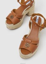 ⁦נשים 4N8XB645 Pepe Jeans לְהִשְׁתַזֵף סנדלי עור טפי דיי⁩ – תמונה ⁦4⁩