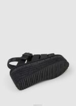 ⁦נשים 4N8XB647 Pepe Jeans שָׁחוֹר סנדלי טריז שמש של witney⁩ – תמונה ⁦5⁩
