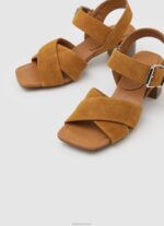⁦נשים 4N8XB649 Pepe Jeans קוניאק סנדלי זמש בסיסיים של altea⁩ – תמונה ⁦3⁩