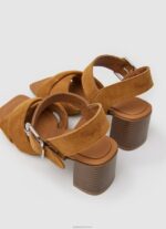 ⁦נשים 4N8XB649 Pepe Jeans קוניאק סנדלי זמש בסיסיים של altea⁩ – תמונה ⁦4⁩