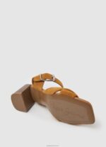⁦נשים 4N8XB649 Pepe Jeans קוניאק סנדלי זמש בסיסיים של altea⁩ – תמונה ⁦5⁩