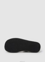⁦נשים 4N8XB652 Pepe Jeans שָׁחוֹר סנדלי טריז לוגי קיץ⁩ – תמונה ⁦5⁩