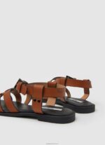 ⁦נשים 4N8XB655 Pepe Jeans קוניאק סנדלים שטוחים של hays rome⁩ – תמונה ⁦4⁩
