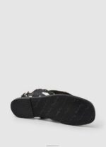 ⁦נשים 4N8XB659 Pepe Jeans שָׁחוֹר סנדלי עור אתניים של irma⁩ – תמונה ⁦5⁩