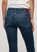 ⁦נשים 4N8XB65 Pepe Jeans דֵנִים מכנסי ג'ינס בינוניים בגזרה בגזרה דקיקה⁩ – תמונה ⁦5⁩