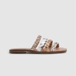 נשים 4N8XB662 Pepe Jeans חָשׂוּף סנדלי עור irma multistraps