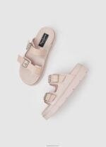 ⁦נשים 4N8XB669 Pepe Jeans ורוד בהיר סנדלי פולה פארק עם אבזם כפול⁩ – תמונה ⁦2⁩